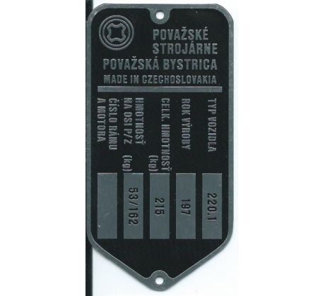 Stitok JAWA 220.1