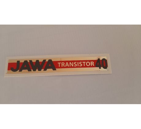 Nálepka nádrže  babetta 207/228 ( JAWA Transistor 40)