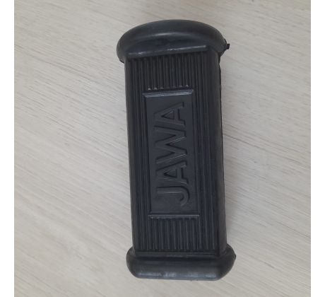Návlečka prednej stupačky s nápisom JAWA