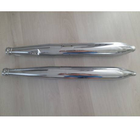 Výfuky JAWA 250, 350 Dutnik