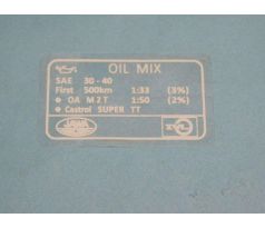 Nálepka BABETTA OIL MIX