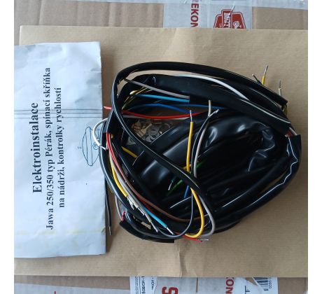 Elektroinštalácia JAWA 250/350 perák