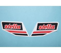 nálepka STELLA - červená 2ks