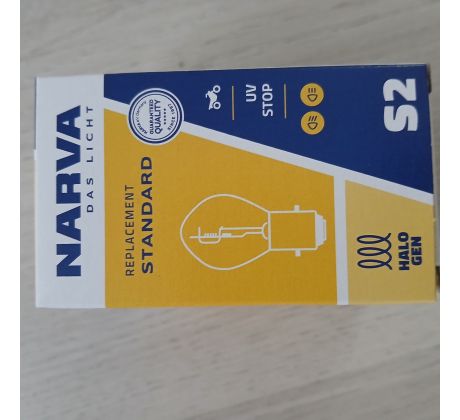 Žiarovka 12 V 35 W / 35 W NARVA  BA 20 D