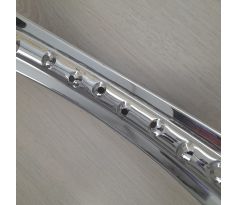 Chromovaný ráfik 1,6 x 16 JAWA  50 Pionier 05, 20, 21 a 23