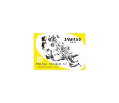Plagát motoru JAWA 50 - 20, 21, 23 84 x 60cm *M
