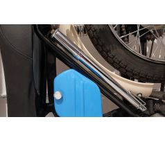Chromovaná MOTO Pumpa 345 mm JAWA - CZ