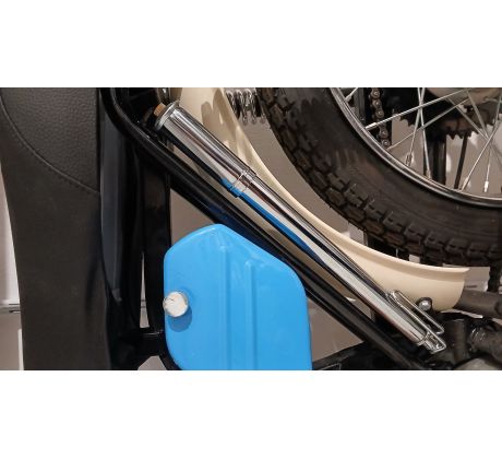 Chromovaná MOTO Pumpa 345 mm JAWA - CZ