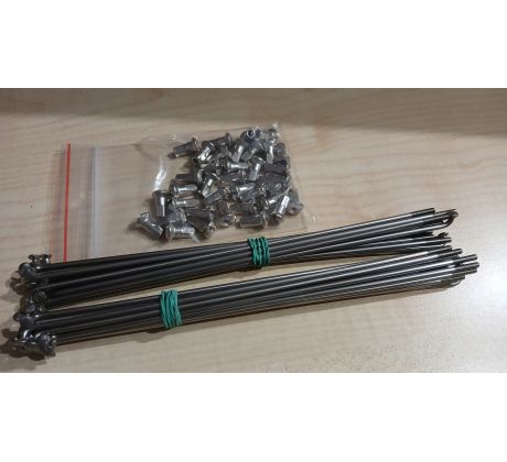 Špice Jawa 550 zadne koleso Nerez  sada M3