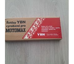 Retaz 1/2 x 3/16 - 120 čl. YBN-MOTOMAX S415H + spona, STADION, JAWETTA, KORADO *M