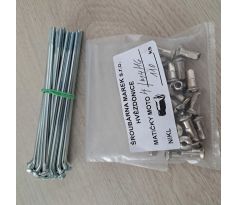Špice s maticami JAWA Panelka M4x119
