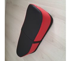 Sedlo JAWA / CZ  čierno/červené