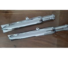 Výfuky Jawa 250/350 Pérák - rybiny (sada) - Turecko