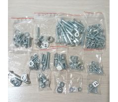 Sada pozinkovaných skrutiek JAWA Pionier 20