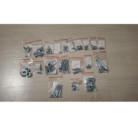 Sada skrutiek BABETTA 210, 225 veľká