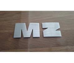 MZ písmena na nádrž
