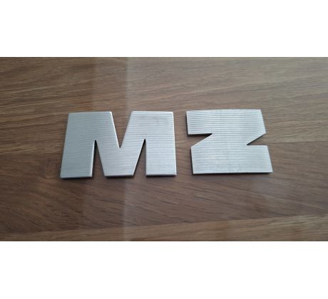 MZ písmena na nádrž
