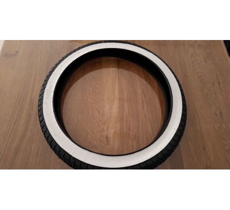 Pneu MITAS 2,25x16 BABETTA - biely lem