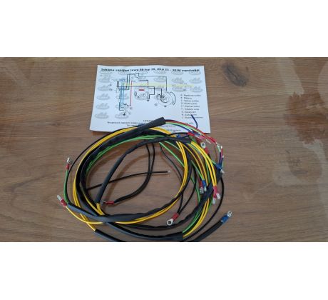 Elektroinstalácia   30W JAWA 50 - 20, 21, 23 Pionier, MUSTANG