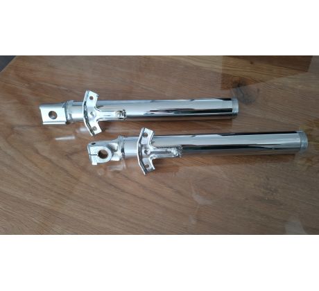 KLZÁKY PREDNEJ VIDLICE JAWA, ČZ  CHROMOVANÉ- 1x Skrutka * TR