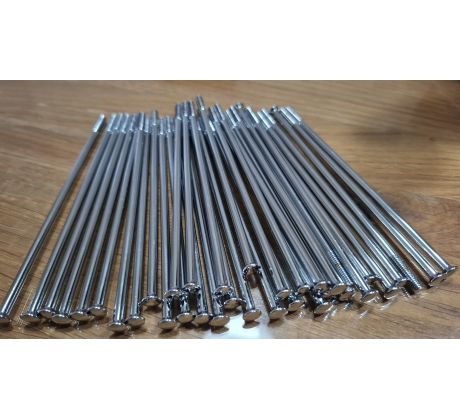 Špice M4x110 JAWA Kývačka Chromované - sada