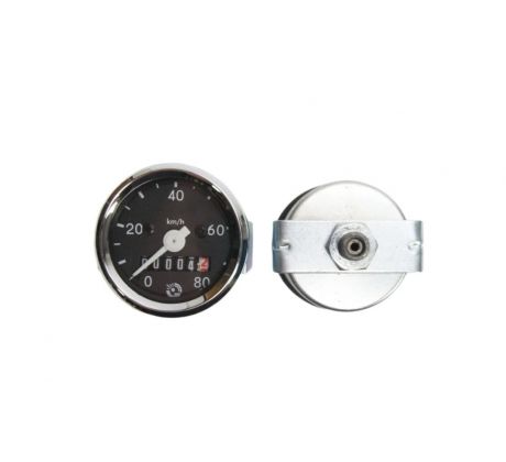 Tachometer  JAWA 50 - 05, 20, 21, 23 čierný ciferník
