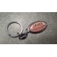 Kľúčenka JAWA - bielo červená - kov