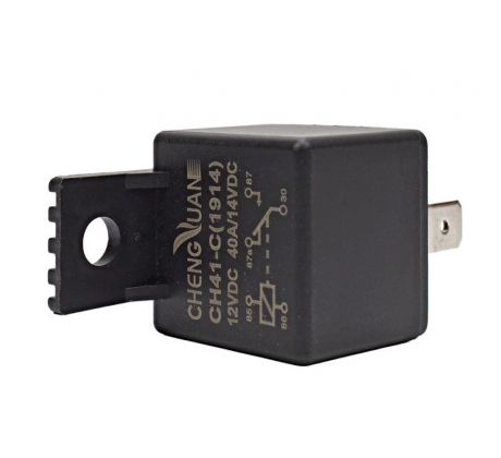 Elektromagnetické relé 12V spínacie/ rozpínacie