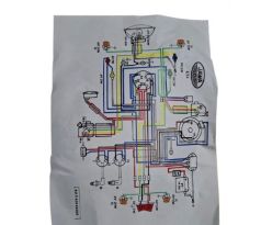 Elektroinštalácia JAWA 350 - 634 Dvojbudík