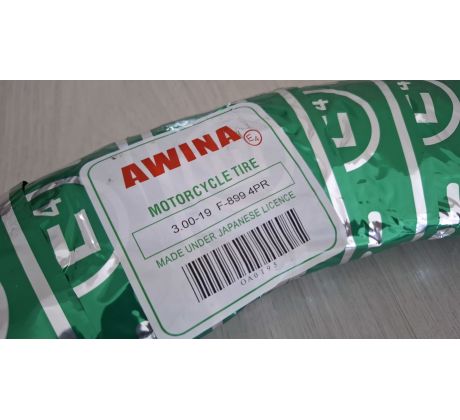 Pneu 3,00 x 19 AWINNA  JAWA / CZ Sport predné koleso