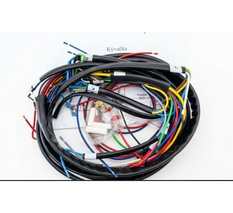 Elektroinštalácia JAWA / ČZ 125, 175, 250 Kývačka  spínačka v maske- org.zapaľovanie